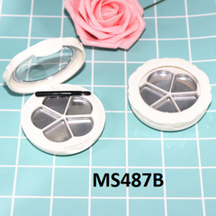 Khay bông màu hồng