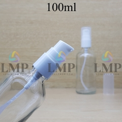 Chai tinh dầu đầu xịt giọt có 2 viền 100ml