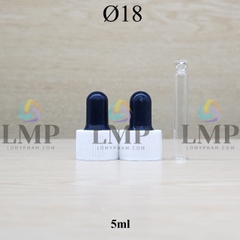 Nắp bóp khoen nhựa sọc Ø18