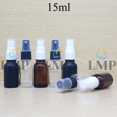 Chai tinh dầu phun sương sọc 15ml