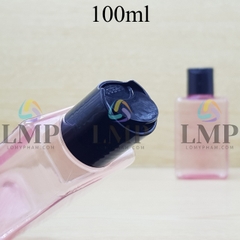 Chai lotion vuông nắp nhấn