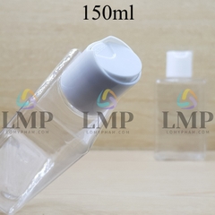 Chai lotion vuông nắp nhấn