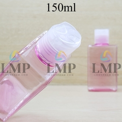 Chai lotion vuông nắp nhấn