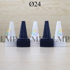 Nắp nhọn sọc Ø24