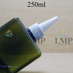 Chai lotion vuông nắp nhọn sọc