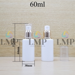 Chai PETG vai ngang đầu xịt giọt xi