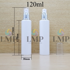 Chai PETG vai ngang đầu xịt giọt xi