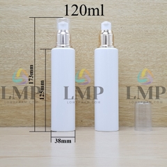 Chai PETG vai ngang đầu xịt giọt xi