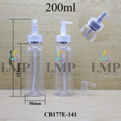 Chai 24g vai tròn vòi voi 200ml