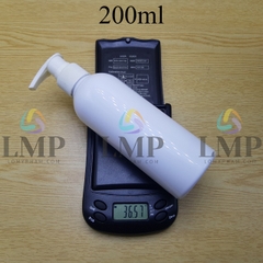 Chai 24g vai tròn vòi van sọc 200ml