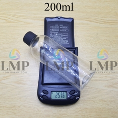 Chai 24g vai tròn nắp vặn sọc 200ml