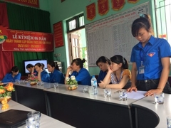 TIN BÀI “ KỶ NIỆM NGÀY THÀNH LẬP ĐOÀN TNCSHCM 26/3”  NĂM HỌC 2016 – 2017