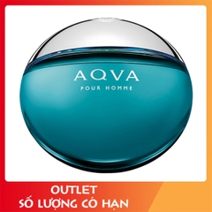 Nước Hoa Nam Bvlgari Aqva Pour Homme EDT 100ml - OL110. Tươi Mát, Nam Tính & Mạnh Mẽ