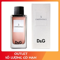 Dolce and Gabbana 3 L'imperatrice