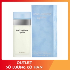 Nước Hoa Nữ Light Blue By Dolce & Gabbana EDT 100ml Trẻ Trung, Hiện Đại - OL152