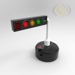 Đèn tín hiệu giao thông (loại 4 đèn - có đồng hồ đếm ngược) Ngang - Rẽ phải