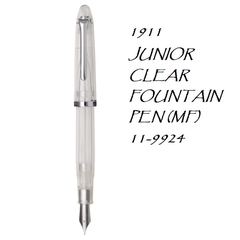 1911 JUNIOR CLEAR FOUNTAIN PEN (MF) 11-9924