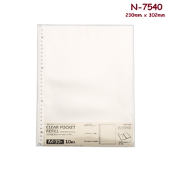 SƠ MI LỖ LIHIT LAB CLEAR POCKET N7540