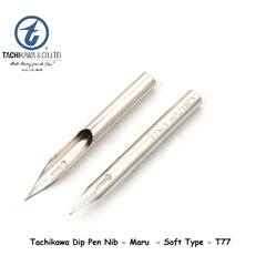 NGÒI BÚT TACHIKAWA  SOFT TYPE MARU - T77
