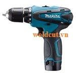 Máy khoan và vặn vít chạy pin makita DF030DWE