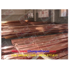 Đồng thanh 25x3mm2 tiếp địa Đồng thanh 25x3mm2 tiếp địa