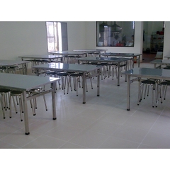 Bàn ghế inox nhà hàng cao cấp Bàn ghế inox nhà hàng cao cấp