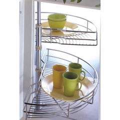 Kệ Góc Xoay Inox Kệ Góc Xoay Inox
