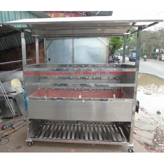 Lò nướng thịt 3 tầng kiểu brazin Lò nướng thịt 3 tầng kiểu brazin