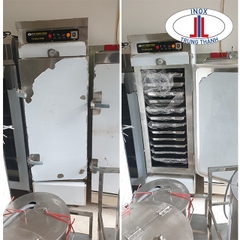 Tủ hấp cơm bằng điện 24 khay Tủ hấp cơm bằng điện 24 khay