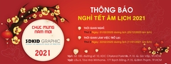 LỊCH NGHỈ TẾT NGUYÊN ĐÁN 2021