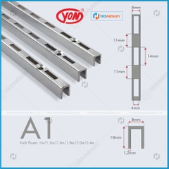 Thanh ray gắn tường đơn A1