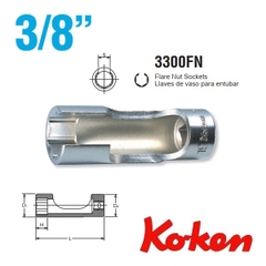 Đầu khẩu hở Koken 3300FN