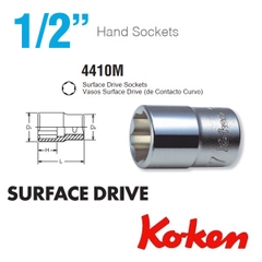 Đầu khẩu Koken 1/2 inch 4410M