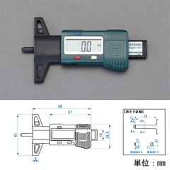 Thước đo độ sâu gai lốp DMD-25G