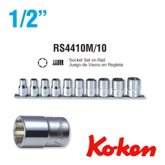 Bộ đầu khẩu Koken 1/2 inch RS4410M/10
