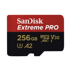 Thẻ nhớ Micro SD Sandisk Extreme PRO 256GB 170mb/s  (Chính hãng)