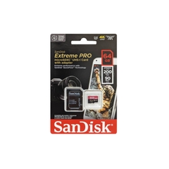 Thẻ nhớ Micro SD Sandisk Extreme PRO 64GB 170mb/s  (Chính hãng)