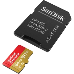 Thẻ nhớ Micro SD Sandisk Extreme 64GB 160mb/s  (Chính hãng)