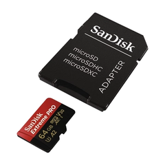 Thẻ nhớ Micro SD Sandisk Extreme PRO 64GB 170mb/s  (Chính hãng)