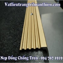 Nẹp Đồng Chống Trơn Cầu Thang