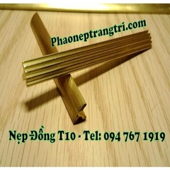 Nẹp Đồng Chống Trơn Cầu Thang