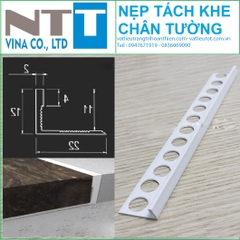 Nẹp tách khe chân tường, nẹp trát tường
