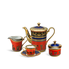 Bộ trà cao 1,25L Trống Đồng Bộ trà cao 1,25L Trống Đồng