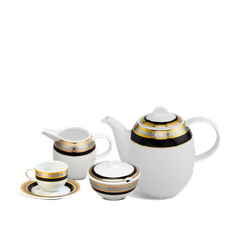 Bộ cà phê 1,3L Hoa Hồng khắc nổi Bộ cà phê 1,3L Hoa Hồng khắc nổi