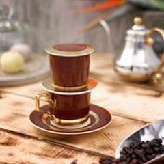 Bộ lọc cà phê màu nâu Bộ lọc cà phê màu nâu