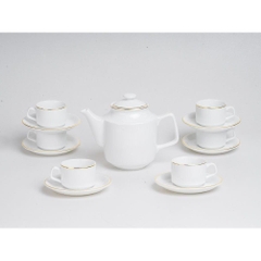 Bộ trà 0,7L Viền Vàng Bộ trà 0,7L Viền Vàng