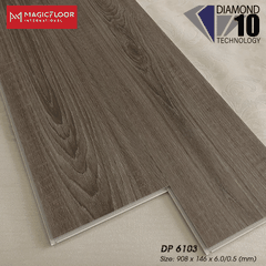 Sàn nhựa hèm khóa 6mm Magic Floor mã DP6103