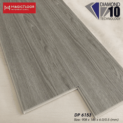 Sàn nhựa hèm khóa 6mm Magic Floor mã DP6153