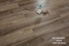 Sàn nhựa hèm khóa HT Floor 4mm mã YF616