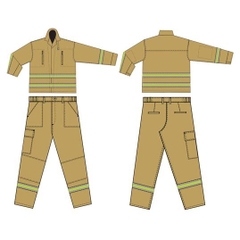 Quần áo chữa cháy (thông tư 48-BCA)
